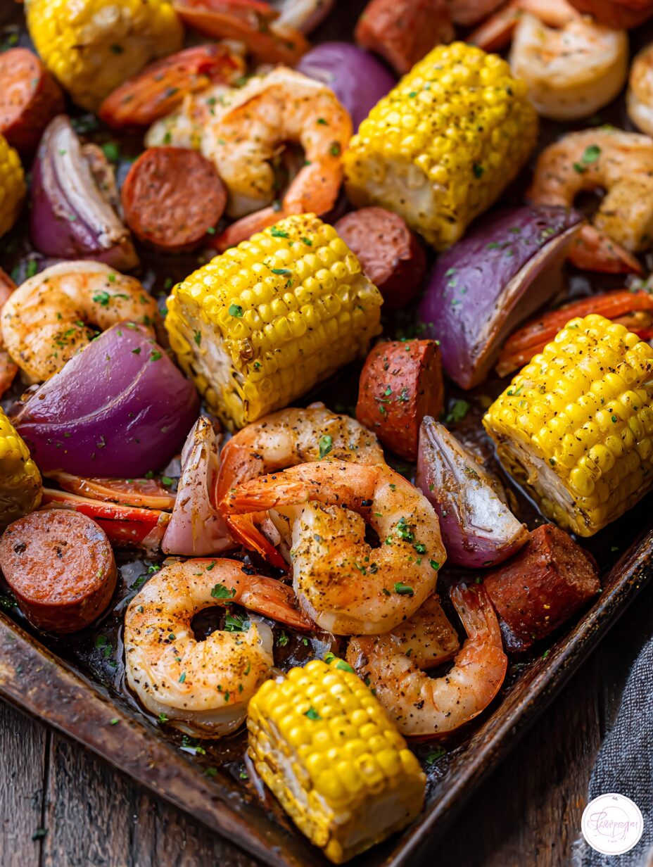 Sheet Pan Low Country Shrimp Boil: A Quick Dinner Delight!