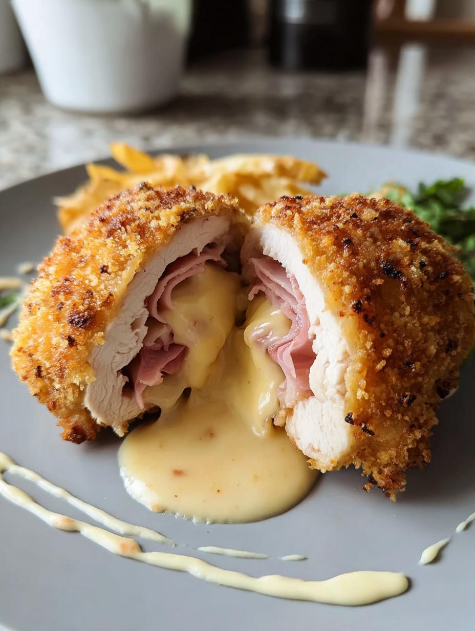 Amazing Baked Chicken Cordon Bleu Recipe - Baked Chicken Cordon Bleu - main visual representation