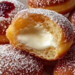 Bavarian Cream Doughnuts