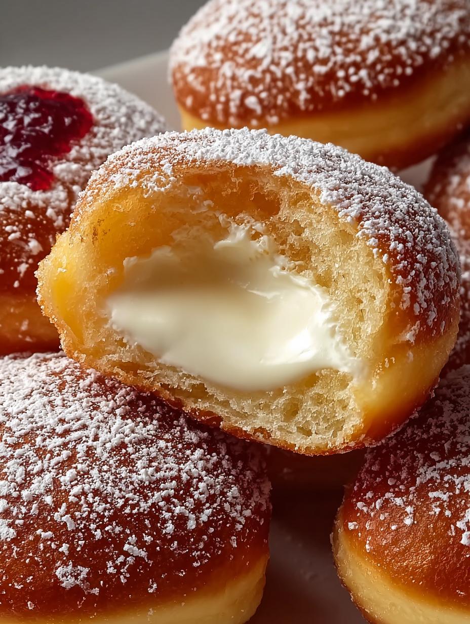 Bavarian Cream Doughnuts: Easy 1-Bowl Recipe
