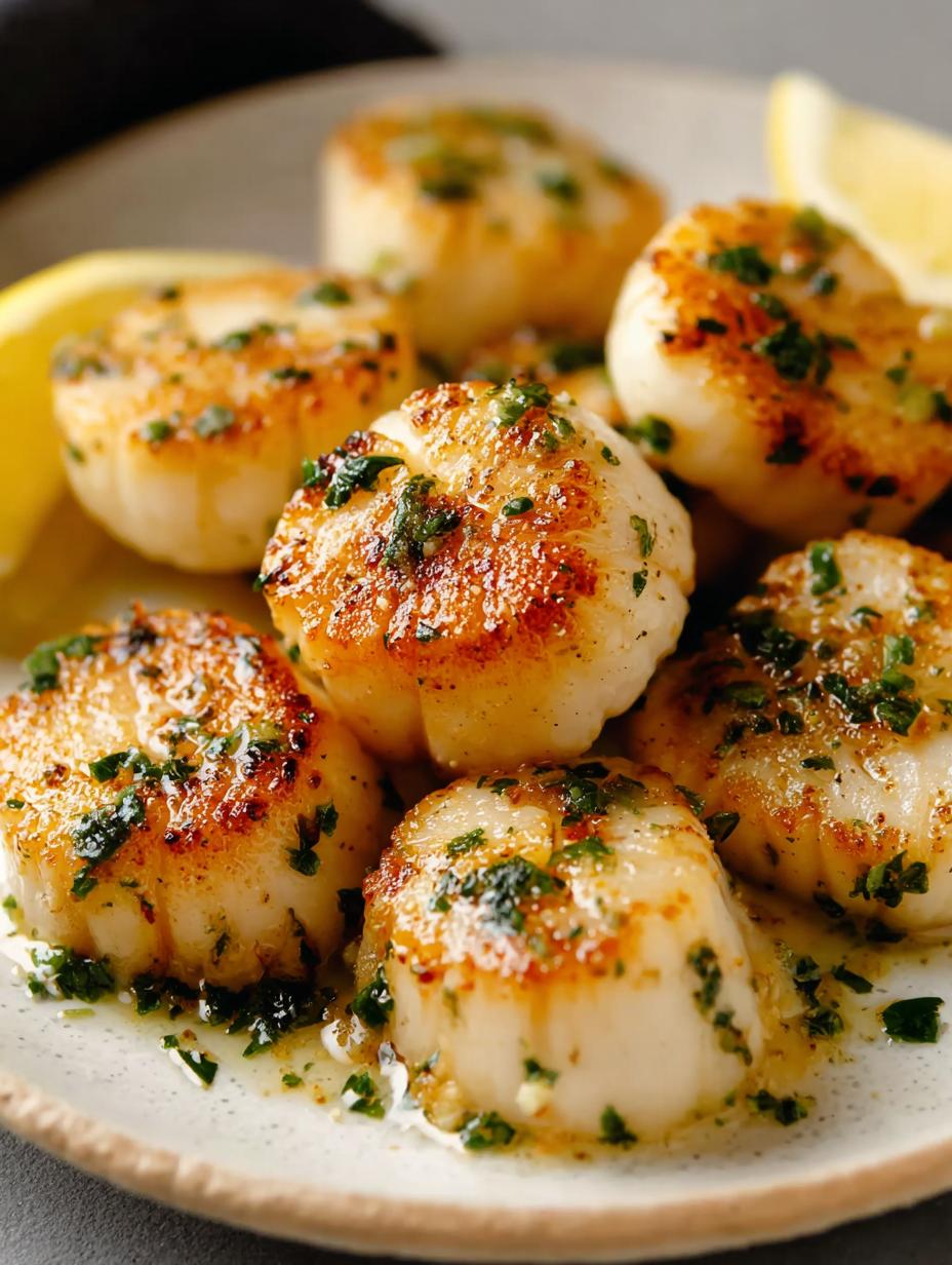 Broiled Scallops: 6-Minute Masterpiece - Broiled Scallops - main visual representation