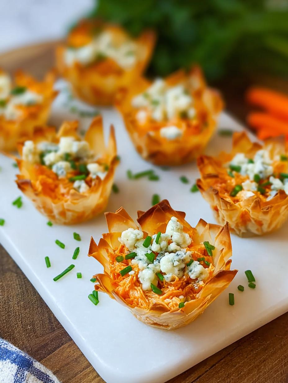 Buffalo Chicken Cups