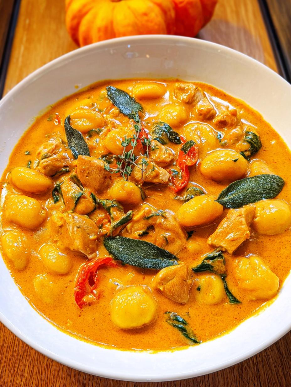 Amazing Chicken Gnocchi Creamy Pumpkin - Chicken Gnocchi Creamy Pumpkin - additional detail
