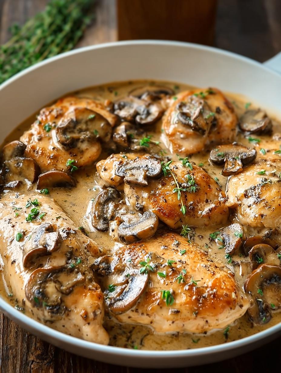 Creamy Chicken Mushroom Skillet: 30 Min Comfort - Chicken Mushroom Skillet Creamy - additional detail