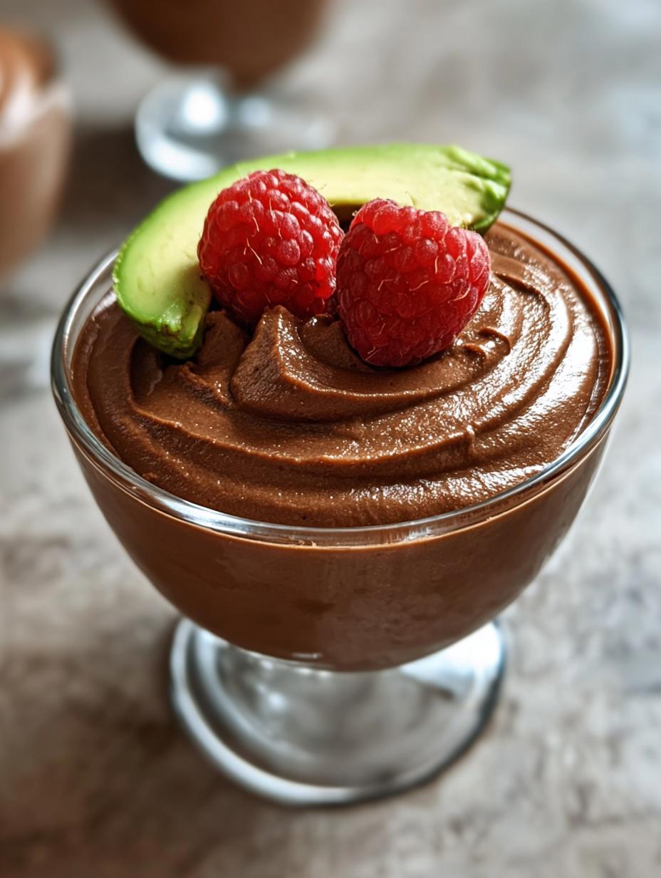 Chocolate Avocado Mousse: Creamy & Delicious 2 Ways - Chocolate Avocado Mousse - main visual representation