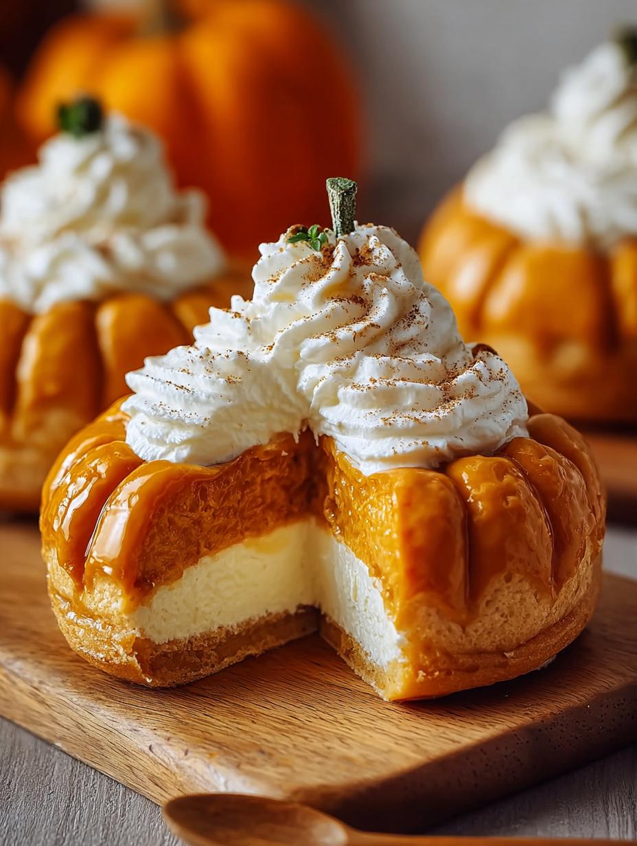 Crescent Pumpkins Cream Cheese: 12 Amazing Fall Treats - Crescent Pumpkins Cream Cheese - additional detail