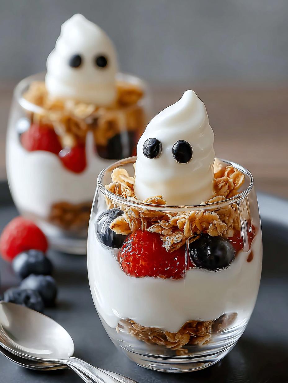 Ghostly Yogurt Parfaits: 7 Spooky & Delicious Twists - Ghostly Yogurt Parfaits - additional detail