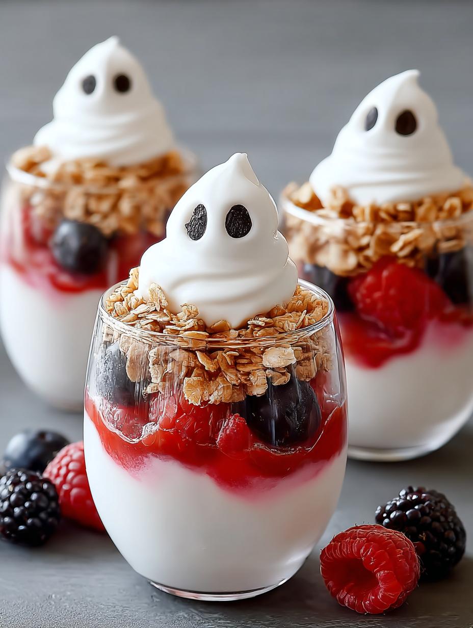Ghostly Yogurt Parfaits: 7 Spooky & Delicious Twists