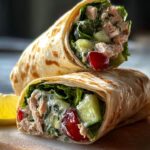 Greek Tuna Wrap