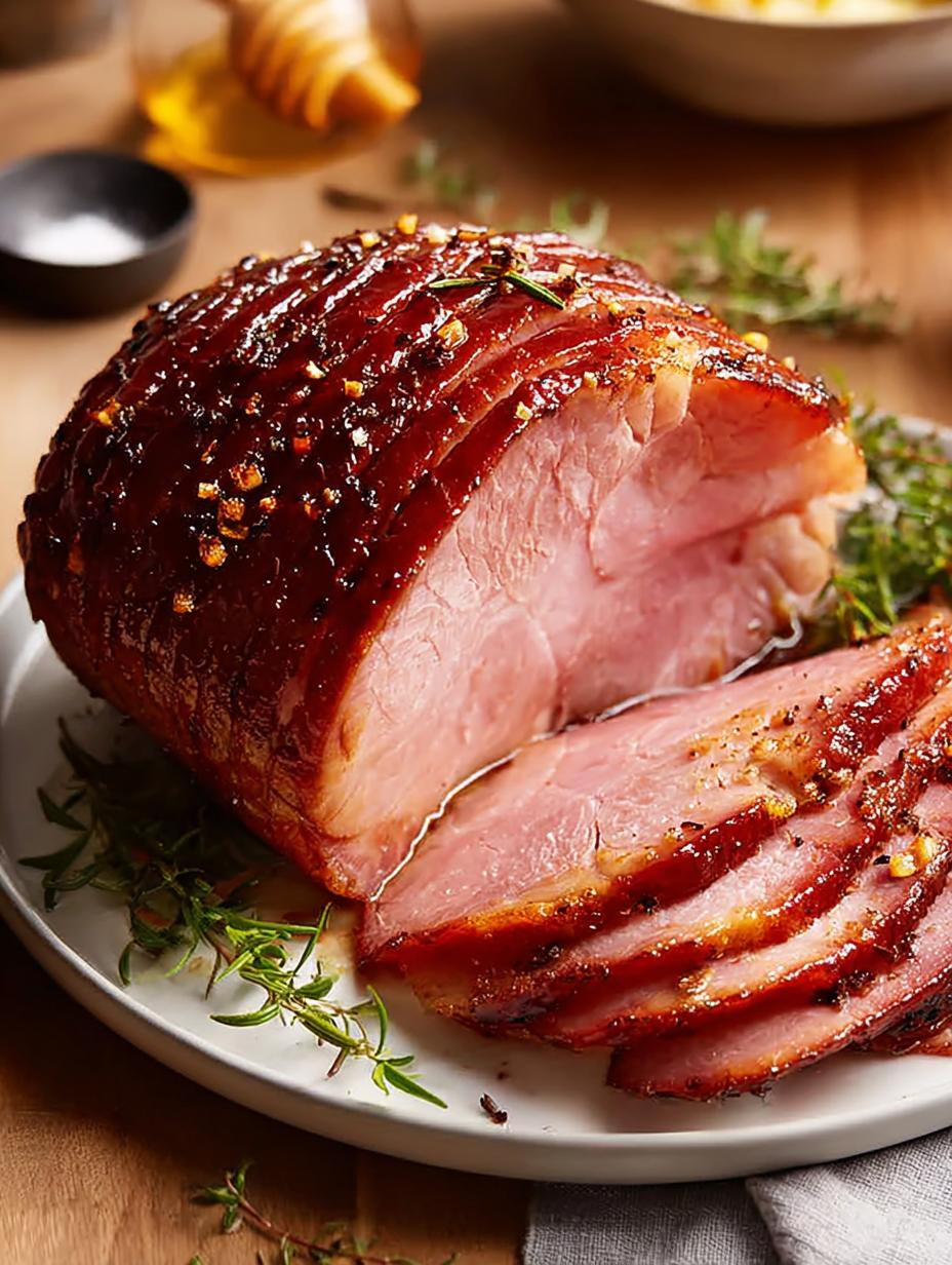 Amazing Honey Ham: Simple Glaze, Perfect Flavor - Honey Ham - additional detail