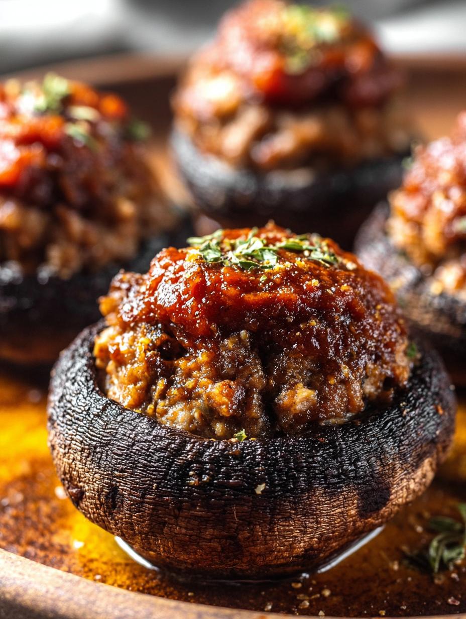 Keto Stuffed Portobello Mushrooms: Quick, Savory Meal - Keto Stuffed Portobello Mushrooms - additional detail