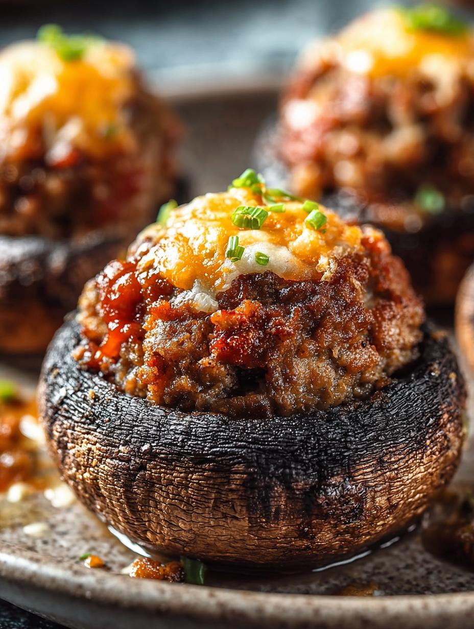 Keto Stuffed Portobello Mushrooms: Quick, Savory Meal