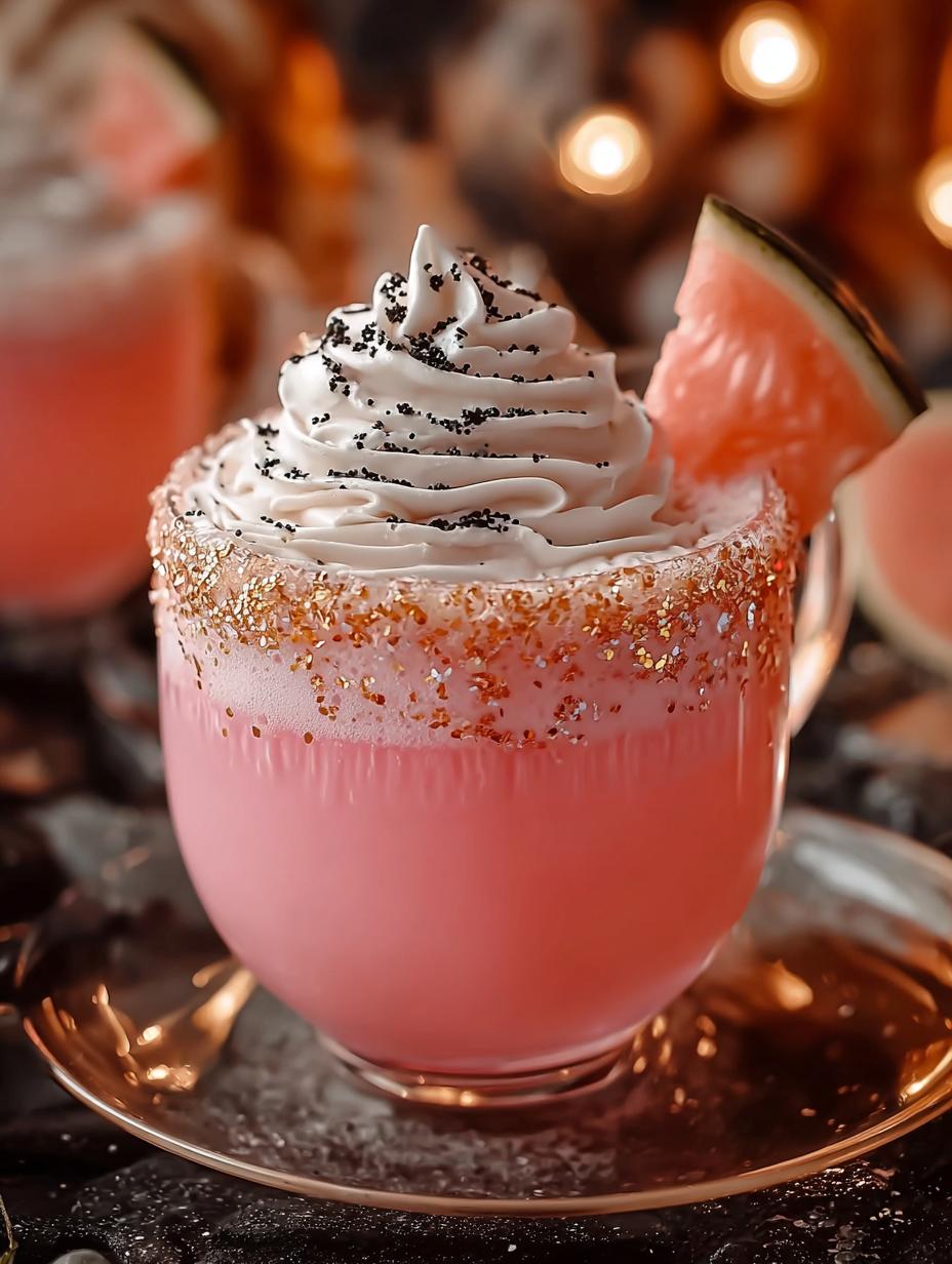 Pink Witch Punch: 1 Magical Party Drink - Pink Witch Punch - additional detail