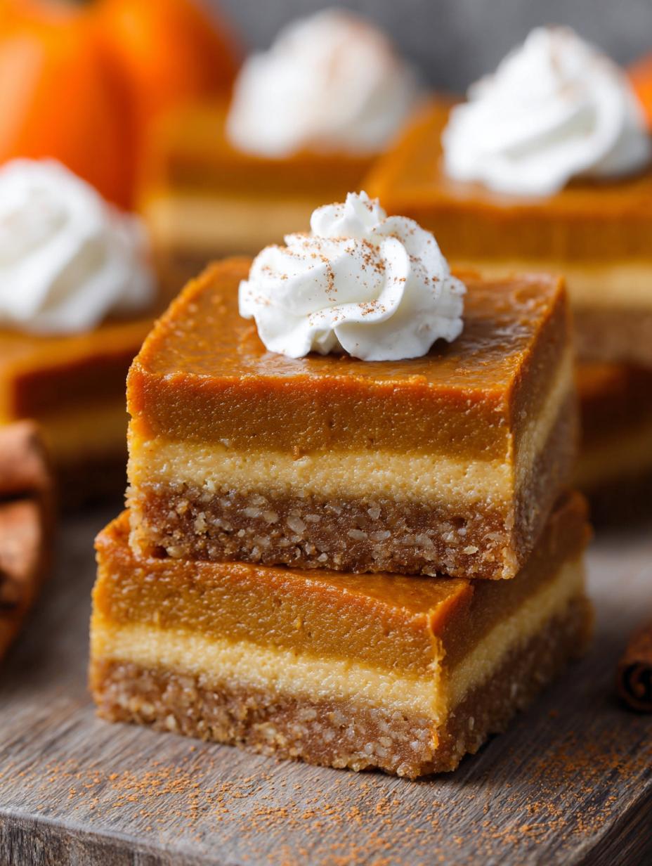 Amazing Pumpkin Pie Dessert Bars: 3 Easy Steps - Pumpkin Pie Dessert Bars - main visual representation