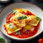 Ravioli Tomato Sauce