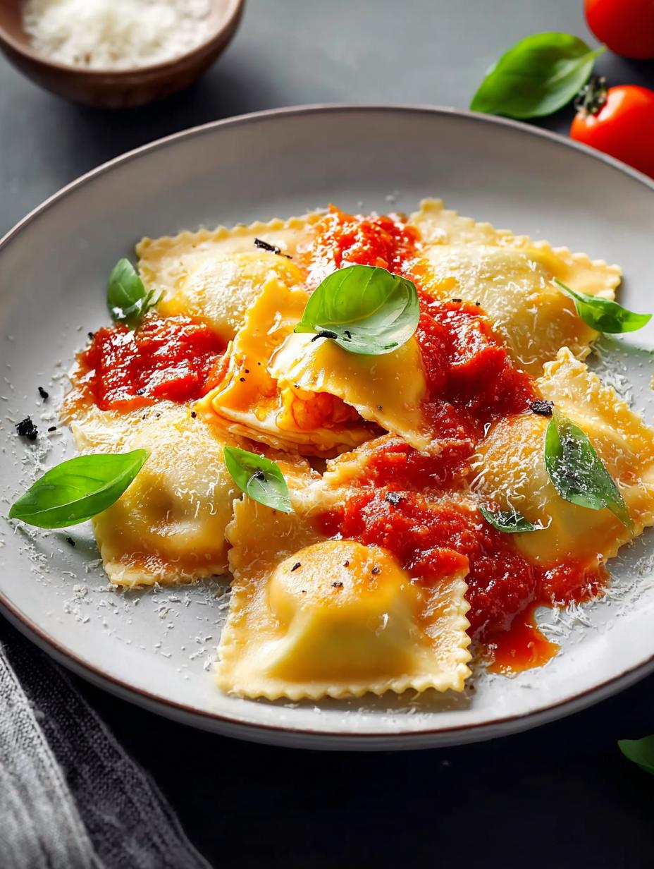 Ravioli Tomato Sauce: Your 30-Min Italian Dream - Ravioli Tomato Sauce - additional detail