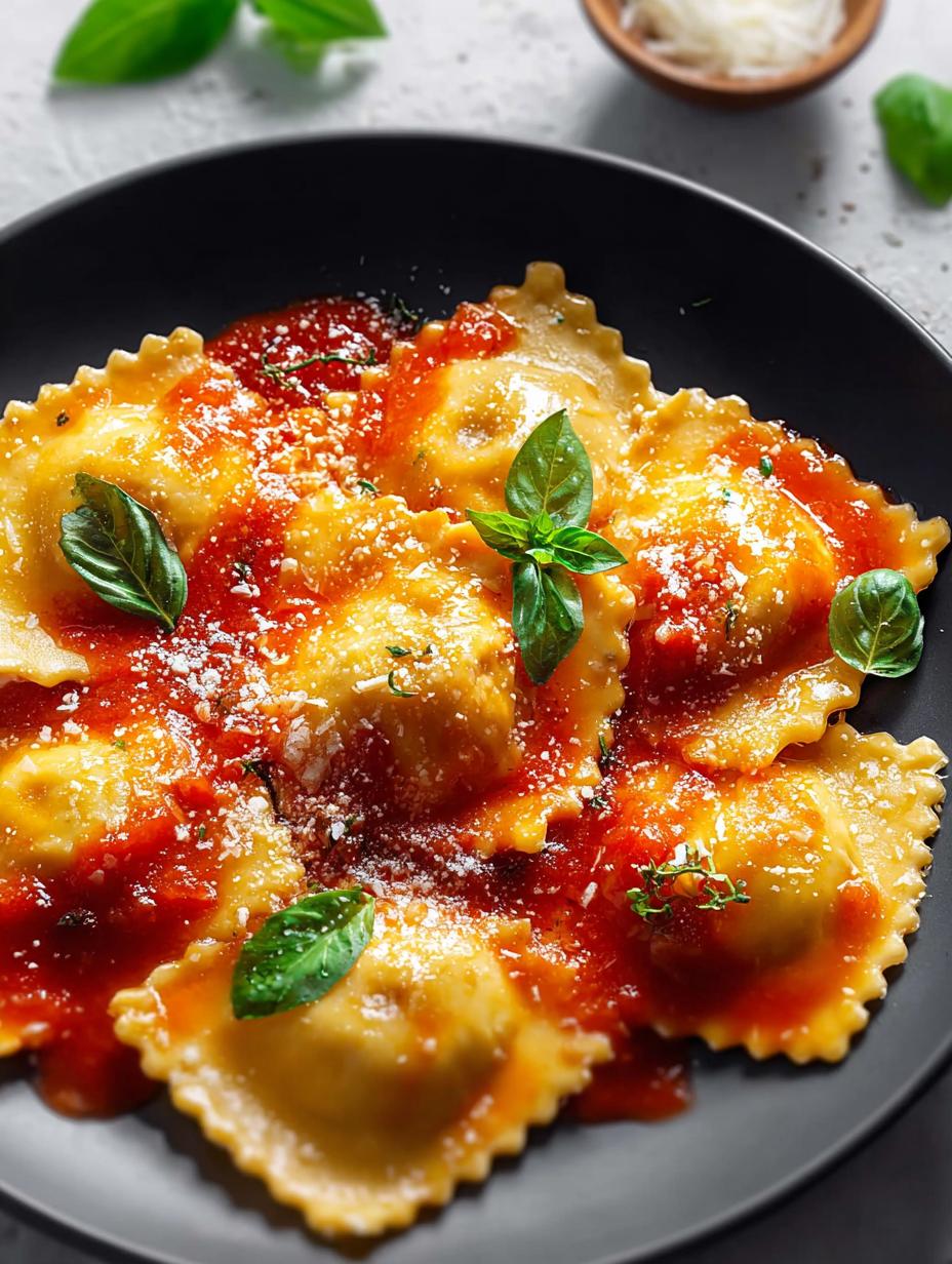Ravioli Tomato Sauce: Your 30-Min Italian Dream - Ravioli Tomato Sauce - additional detail