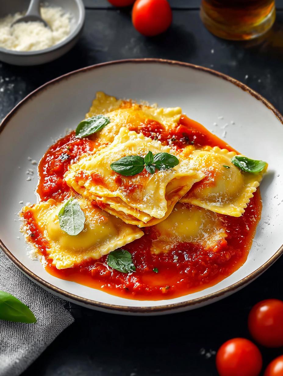Ravioli Tomato Sauce: Your 30-Min Italian Dream