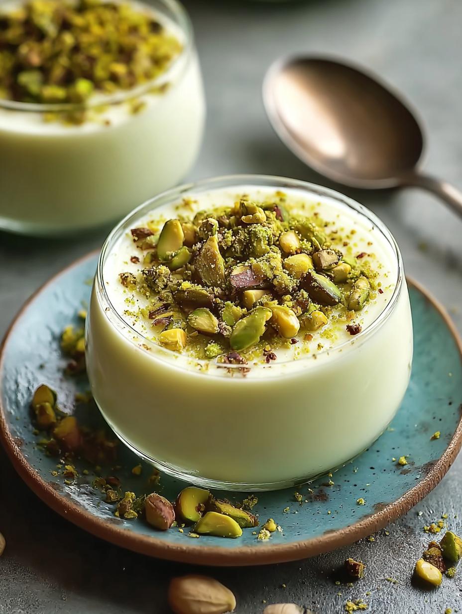 Silky Pistachio Panna Cotta: 10 Steps to Dreamy Dessert - Silky Pistachio Panna Cotta - additional detail