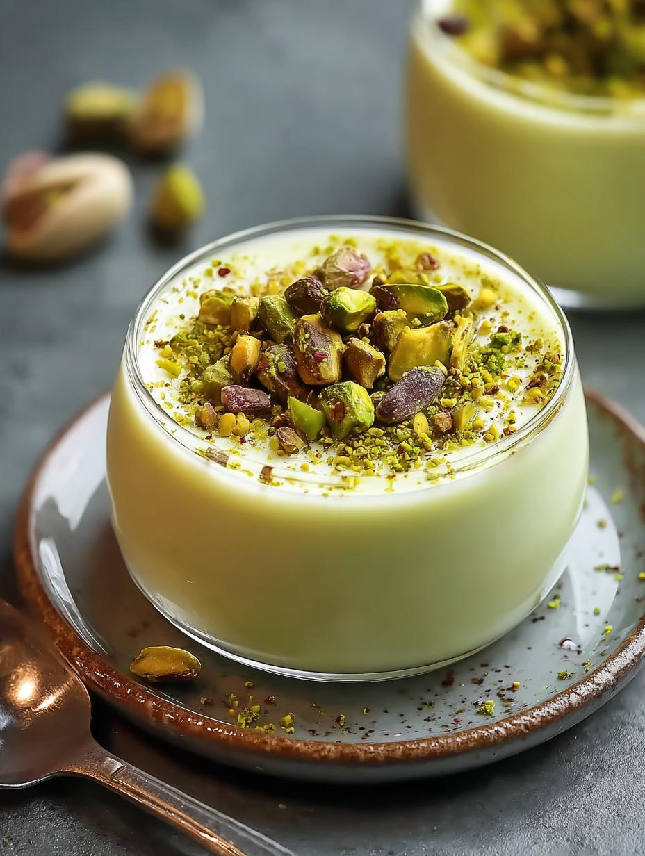 Silky Pistachio Panna Cotta: 10 Steps to Dreamy Dessert