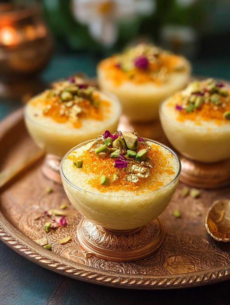 Sitaphal Phirni Motichoor Cups: 1 Divine Dessert - Sitaphal Phirni Motichoor Cups - additional detail