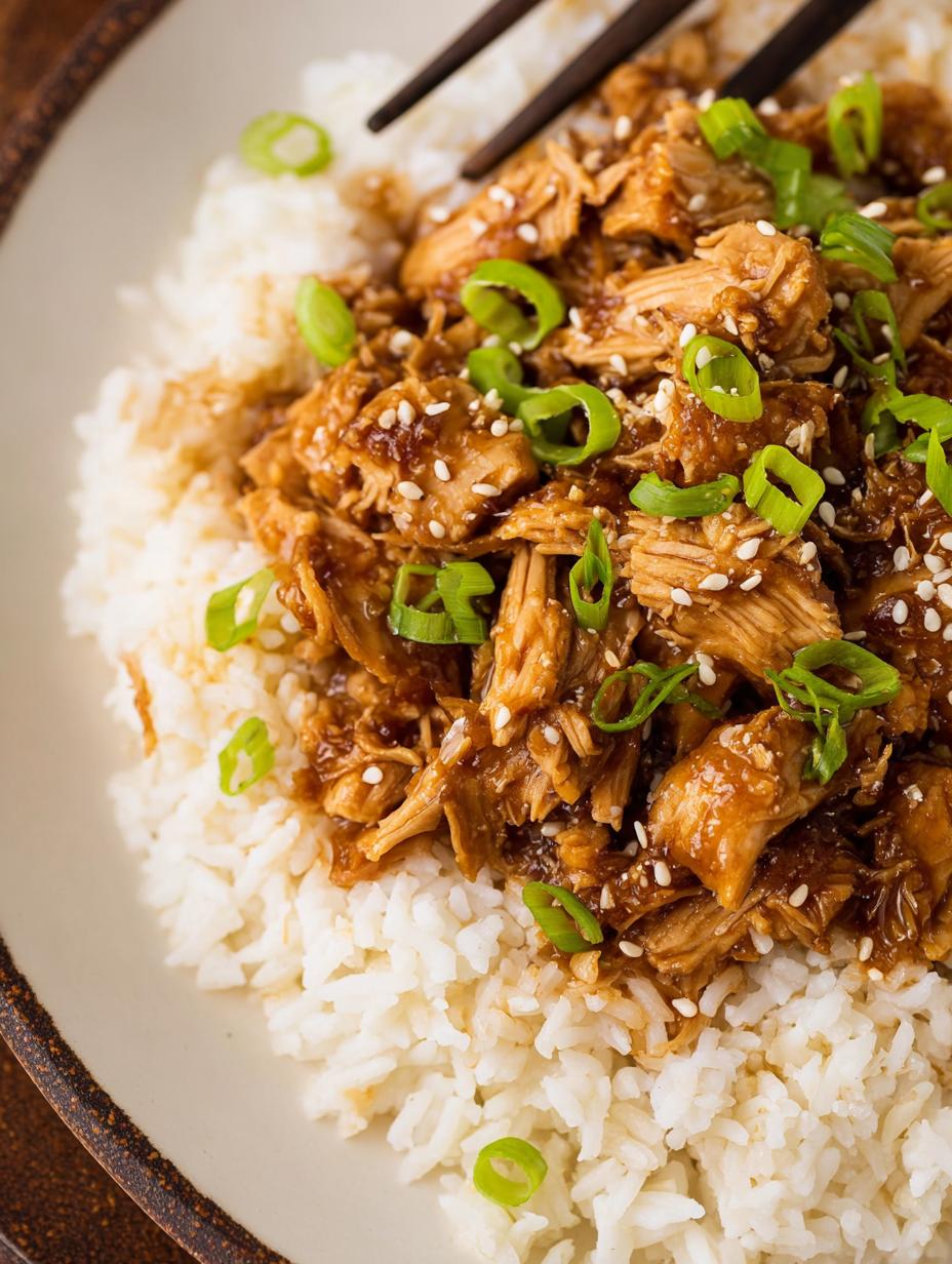 Slow Cooker Sweet Garlic Chicken ingredients