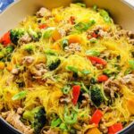 Spaghetti Squash Chow Mein