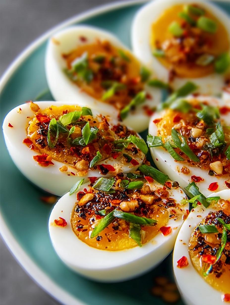 Spicy Chili Garlic Eggs: 15-Minute Flavor Bomb