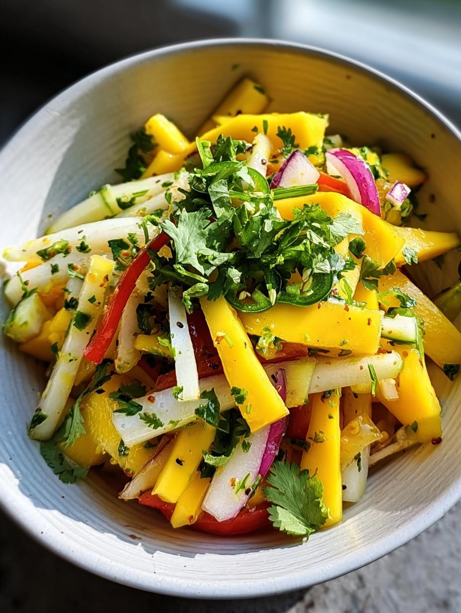 Spicy Mango Jicama Street