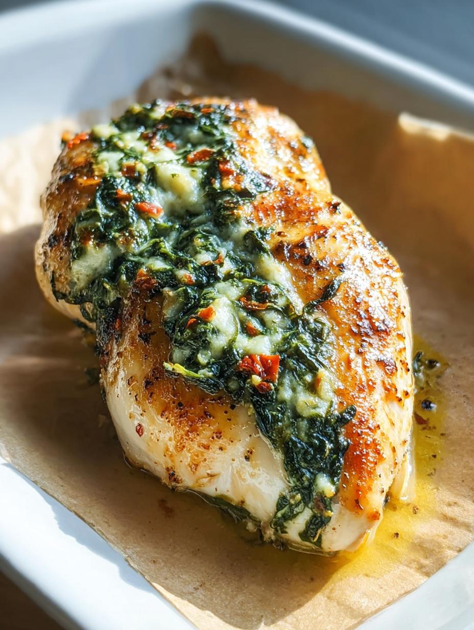 Spinach Stuffed Chicken: Creamy 35-Min Dinner - Spinach Stuffed Chicken - main visual representation