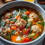 Turkey Meatball Soup