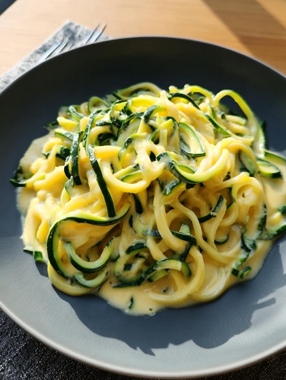 Zucchini Noodles Mac Cheese: Delectable 10-Min Meal - Zucchini Noodles Mac Cheese - main visual representation