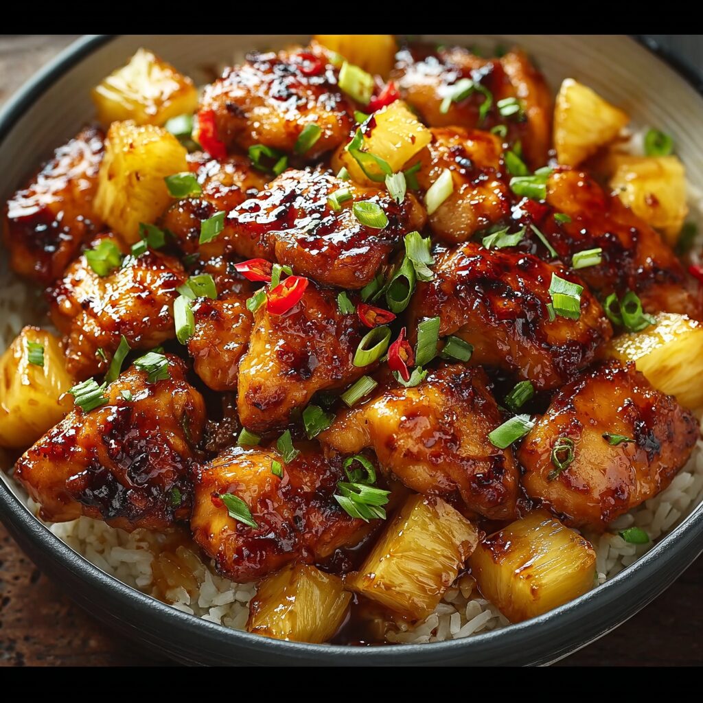 5-Star Brown Sugar Pineapple Chicken for Dinner