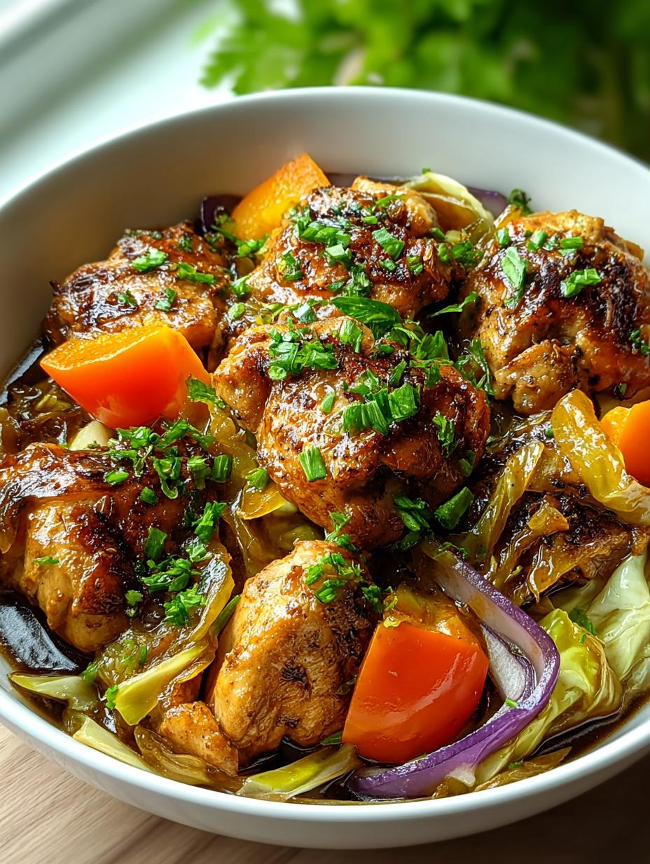 Jamaican Chicken Cabbage: 10 Flavorful Secrets Unveiled - Jamaican Chicken Cabbage - main visual representation