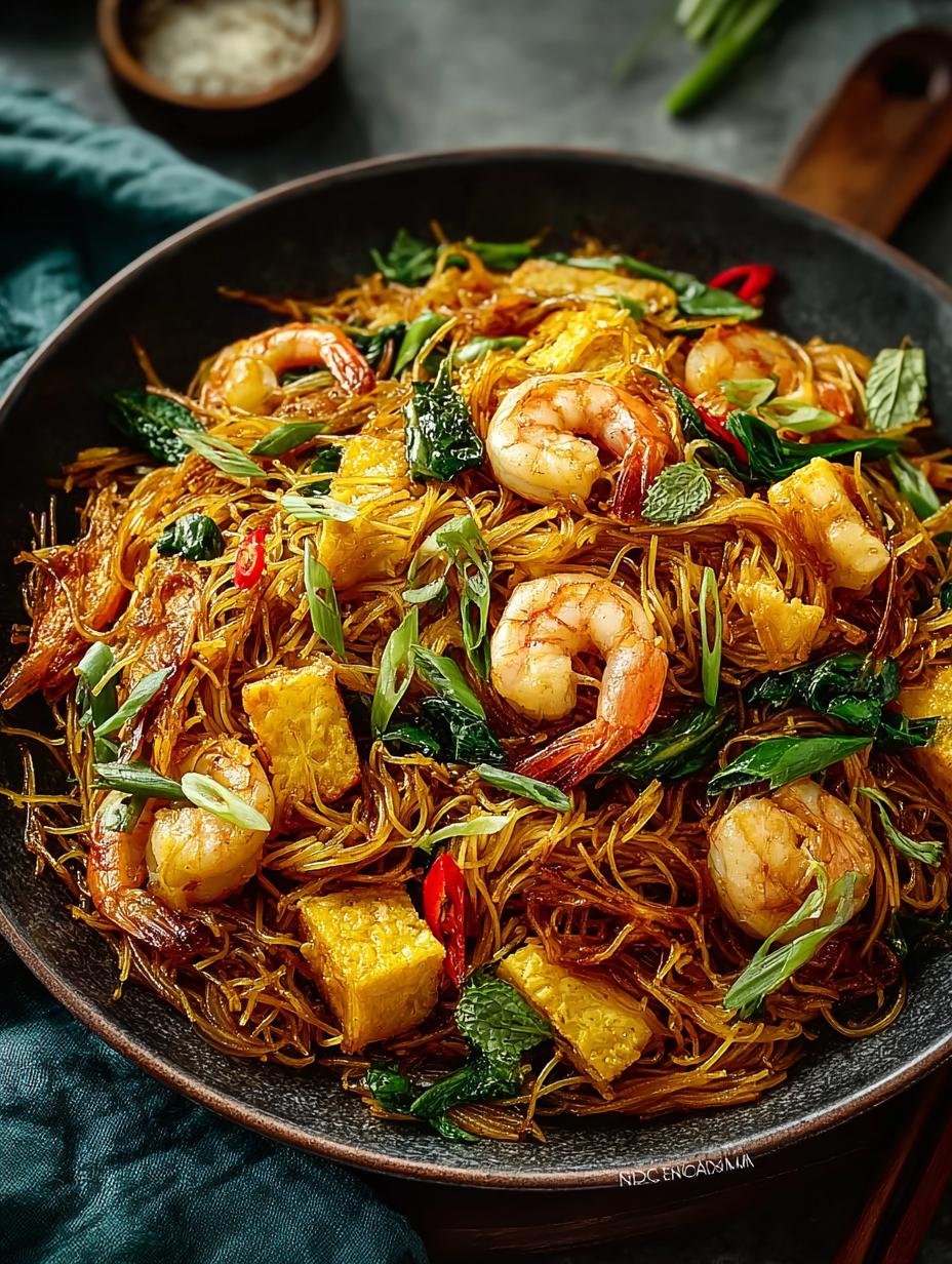 Singapore Noodles: 7 Ways to Transform Your Dinner Tonight - Singapore Noodles - additional detail