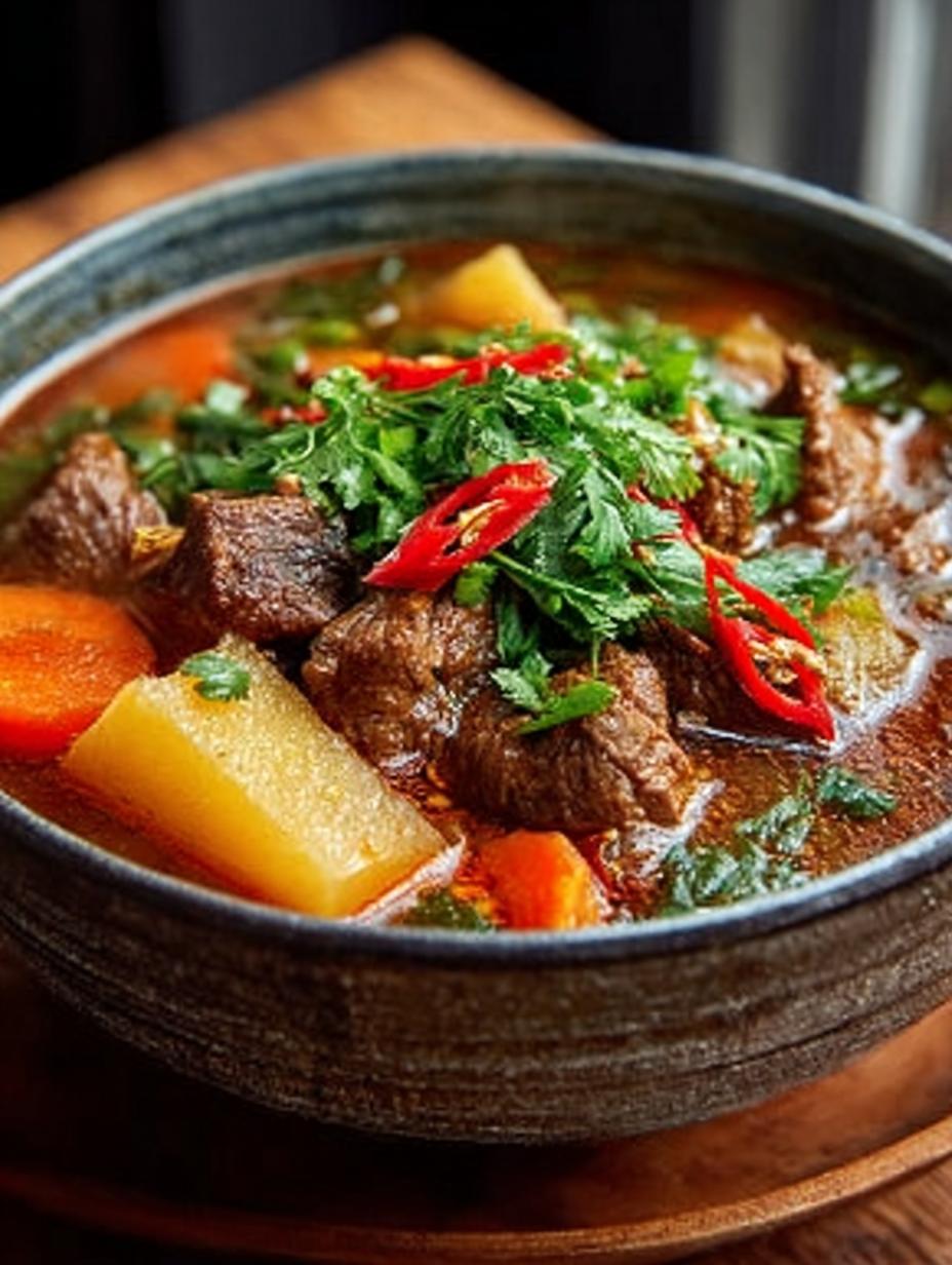 Spicy Vietnamese Beef Stew: 7 Savory Steps to Perfection - Spicy Vietnamese Beef Stew - main visual representation