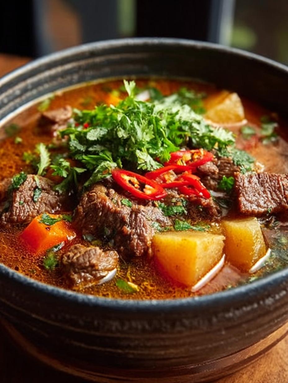 Spicy Vietnamese Beef Stew: 7 Savory Steps to Perfection - Spicy Vietnamese Beef Stew - additional detail