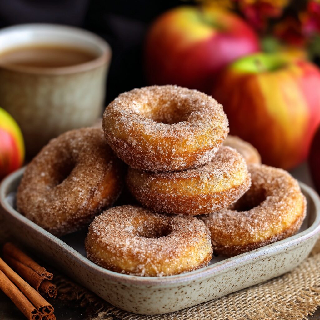 Decadent Apple Cider Donuts for Fall Baking