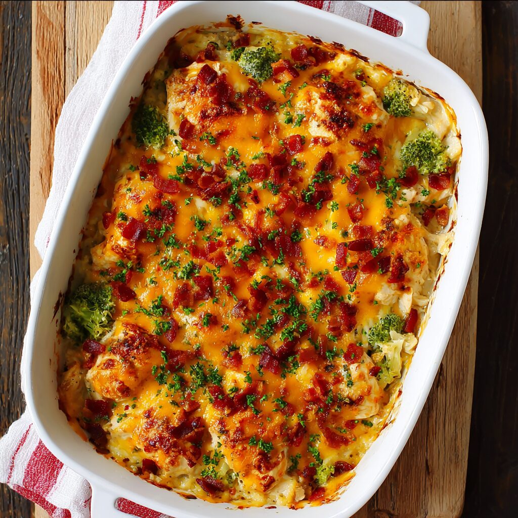 Delicious Easy Low Carb Chicken Casserole Recipe