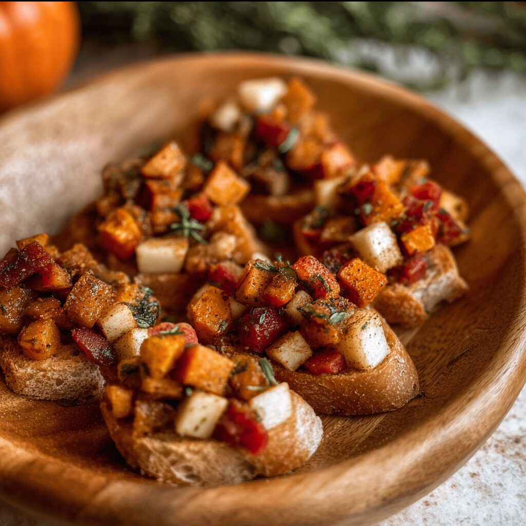 Fall Bruschetta: A Delicious Autumn Appetizer