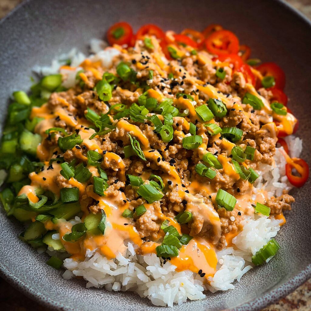 Flavorful Ground Turkey Rice Bowls for Home Cooks