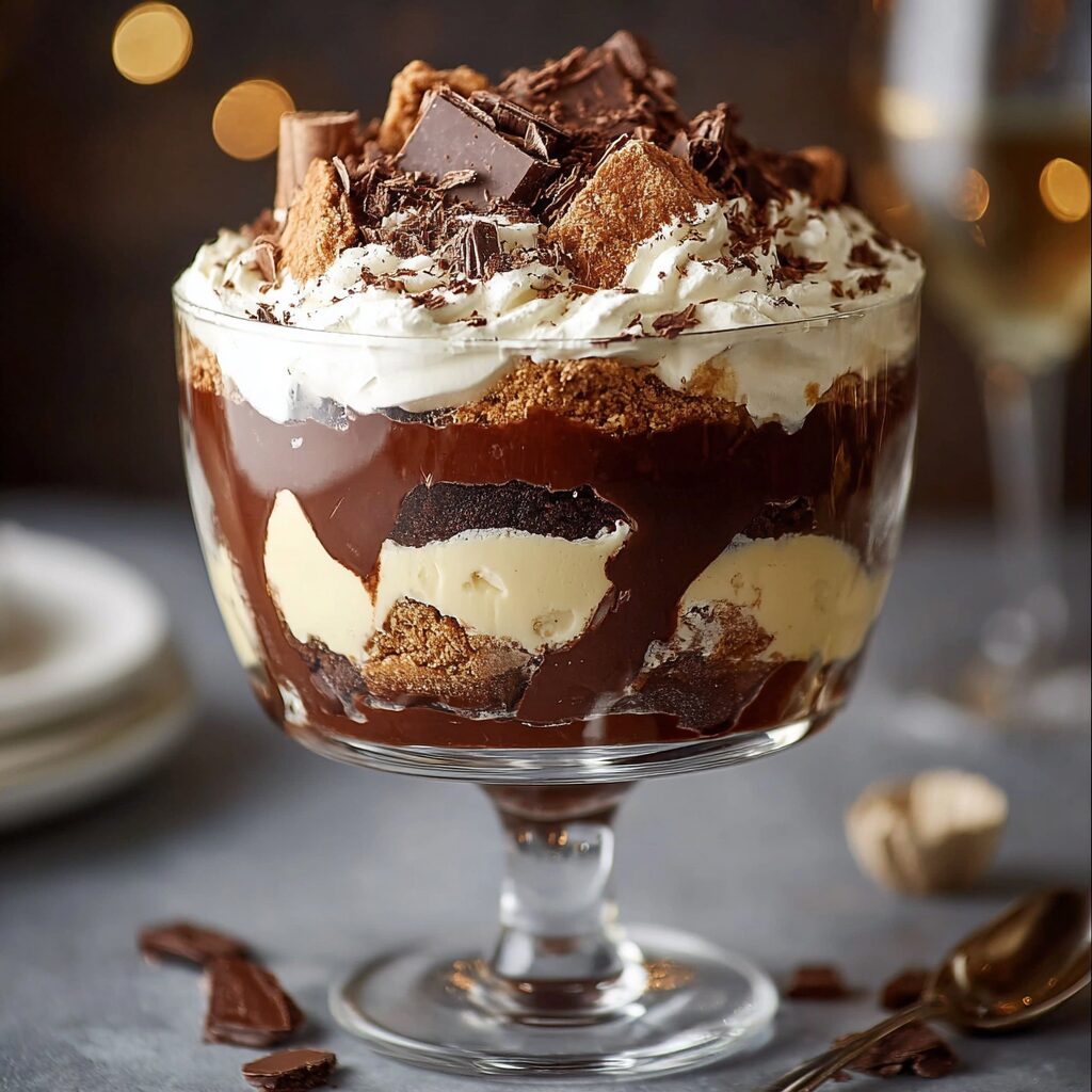 Indulgent Baileys Chocolate Cheesecake Trifle Recipe