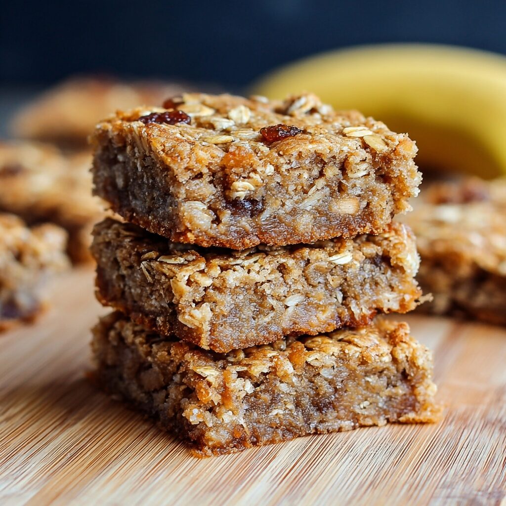 Irresistible Banana Oatmeal Bars for Healthy Snacking