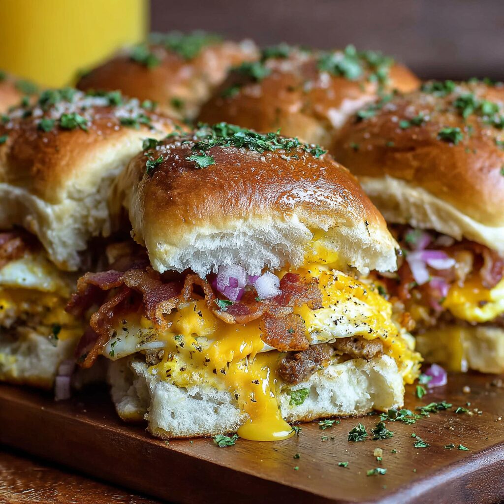 Savory Cowboy Breakfast Sliders for Your Brunch Table
