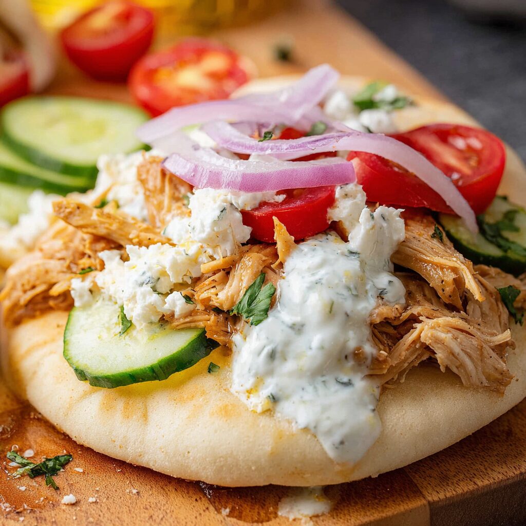 Savory Slow Cooker Chicken Gyros for Easy Meals