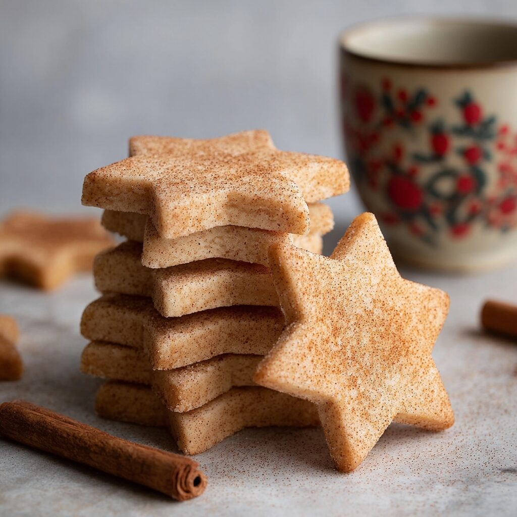 Delightful Cinnamon Shortbread Cookies Recipe