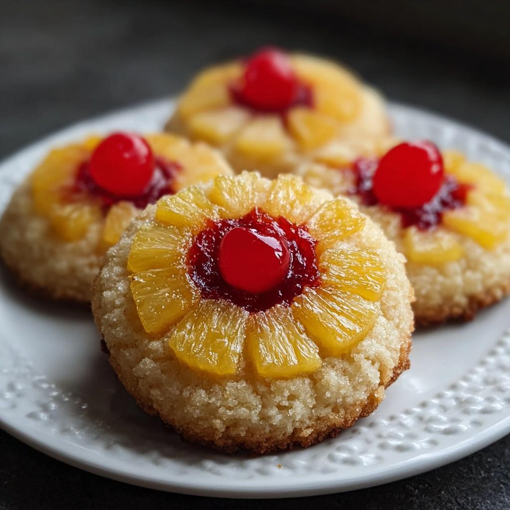 Delightful Pineapple Upside Down Sugar Cookies