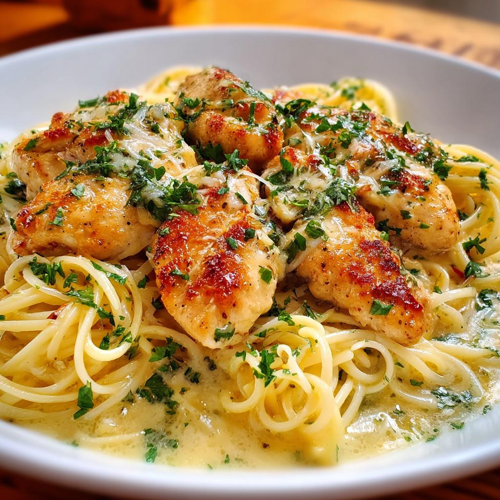 Elevate Your Dinner with Chicken Scampi Delight