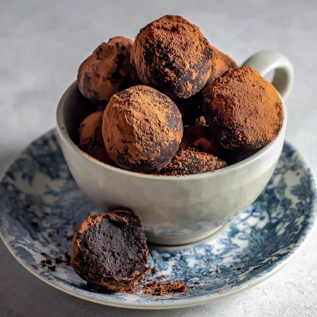 Indulge in Simple 2-Ingredient Dark Chocolate Truffles