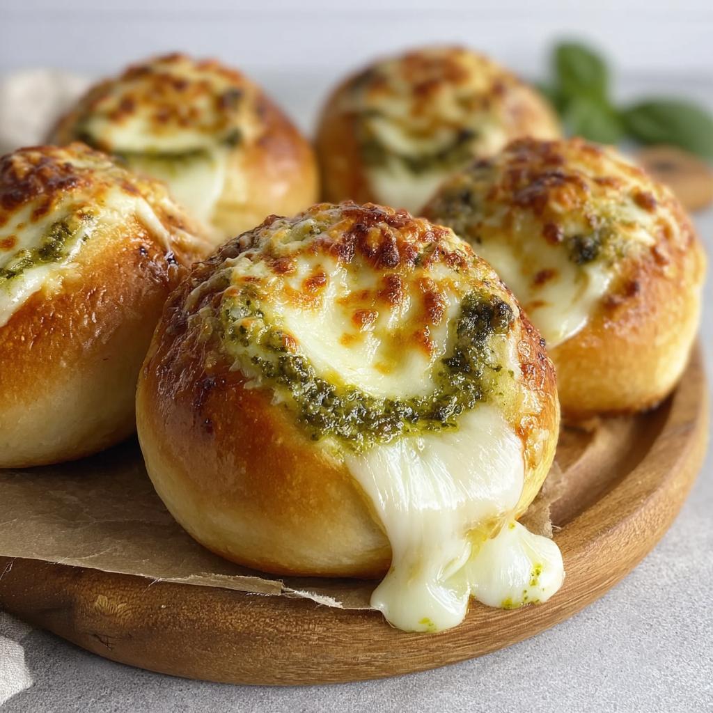 Savory Cheesy Pesto Bombs for Effortless Entertaining